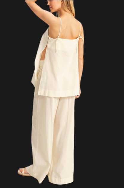 Ivory Pants Set