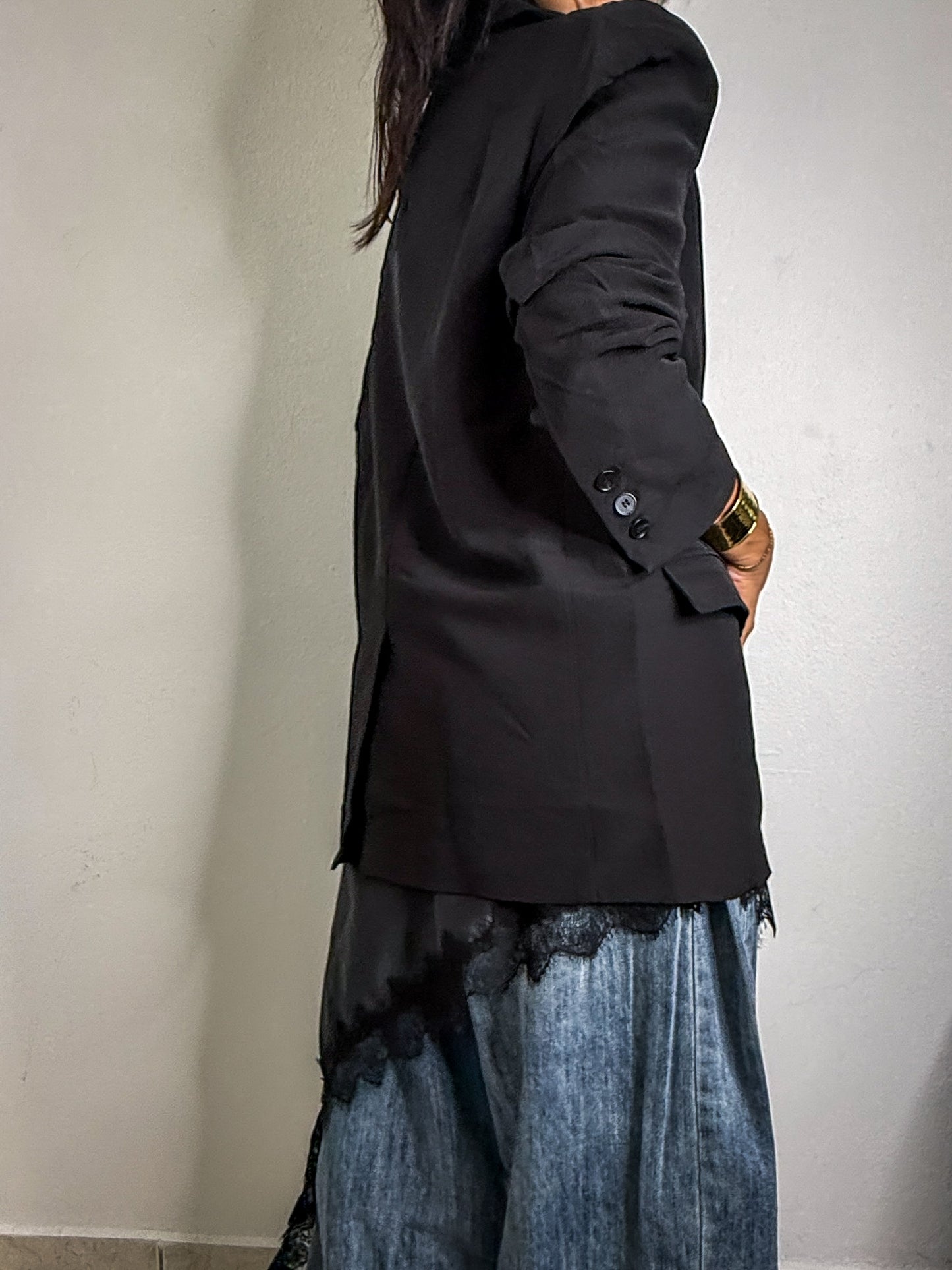 Oversized Black Blazer