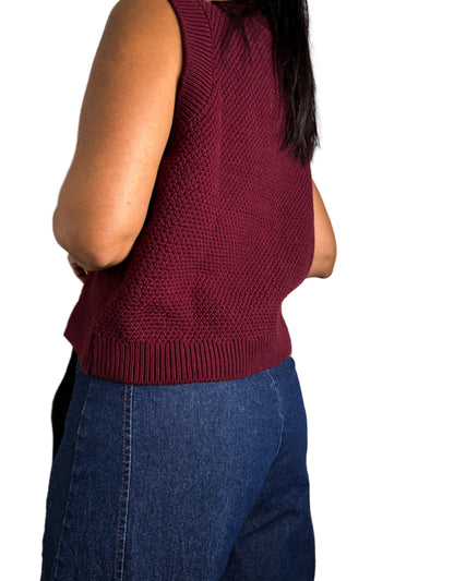 Gold Buttons Sweater