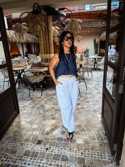Striped Trousers