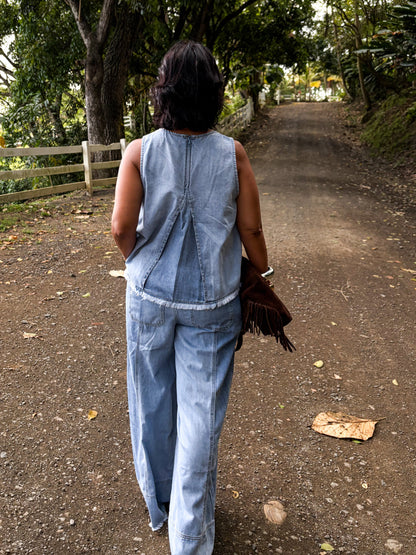 Wash Denim Set