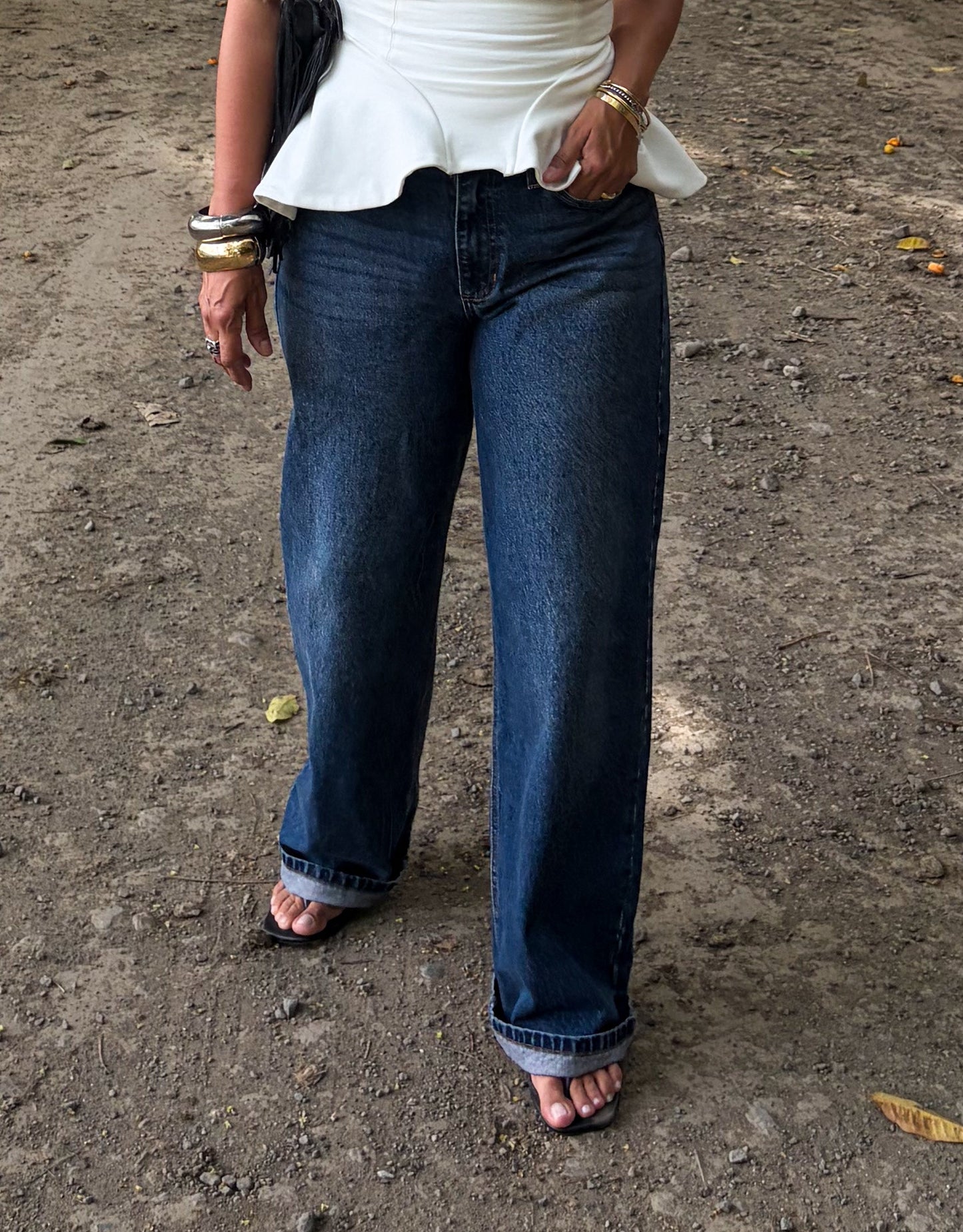Relaxed Straight Jeans