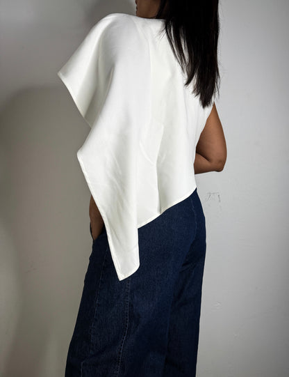 Asymmetrical Draped Top