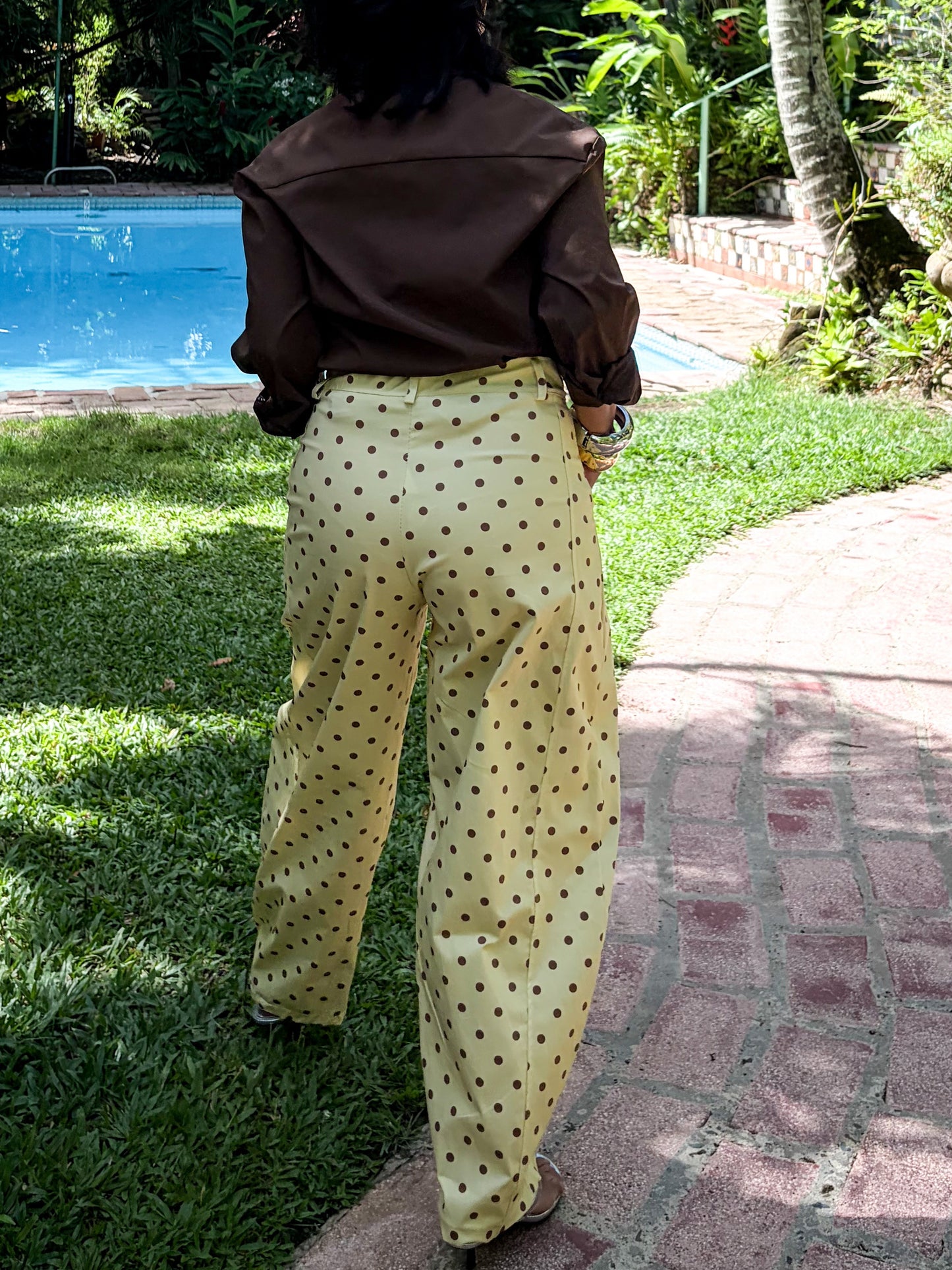 Polka Dots Barrel Pants 🇮🇹