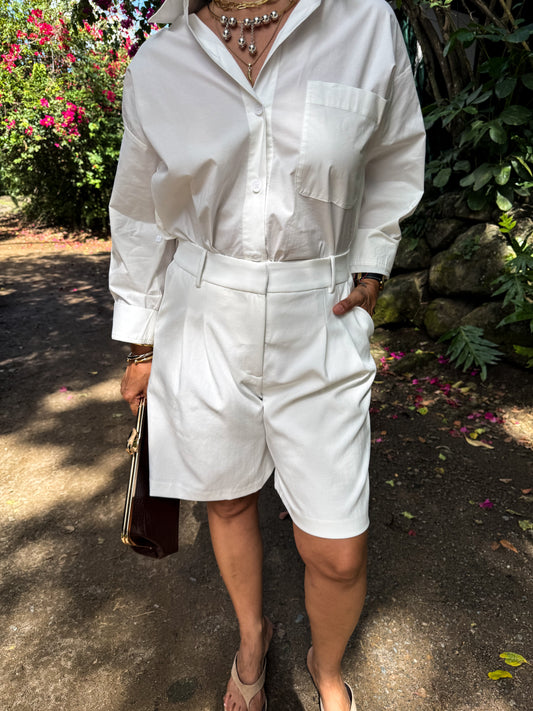 Tailored Bermuda Pants