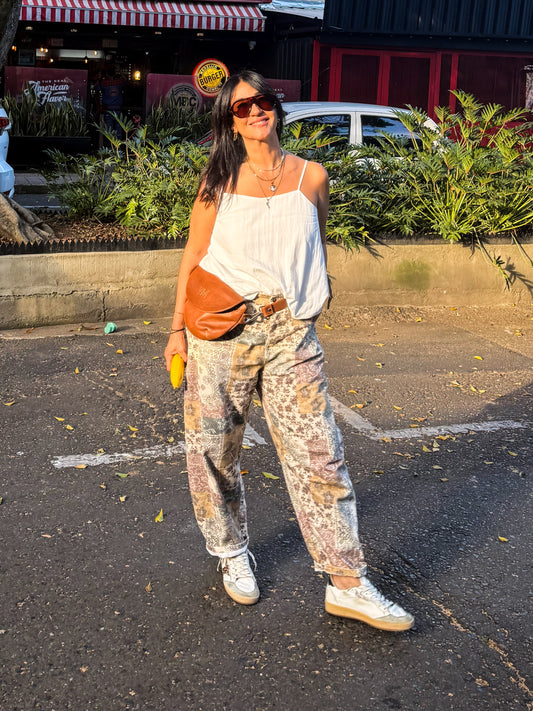 Boho Barrel Style Pants