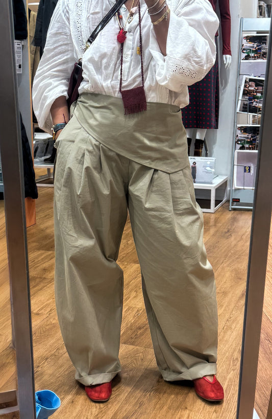 Olive Sarong Pants