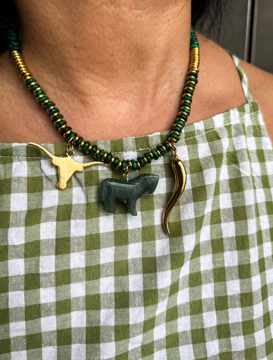 Horse Charm Necklace