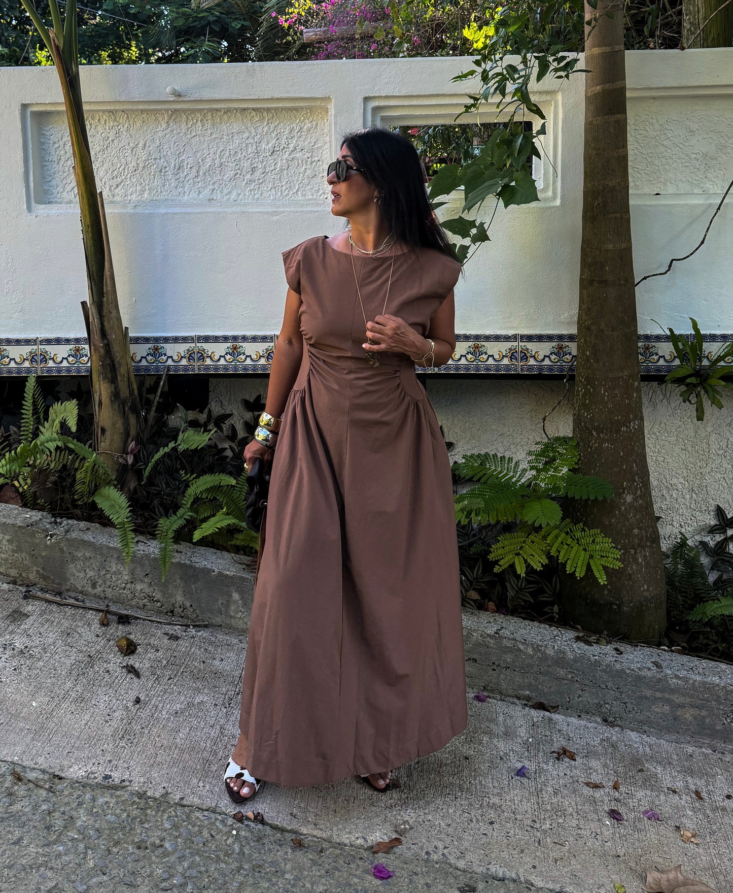 Espresso Midi Dress