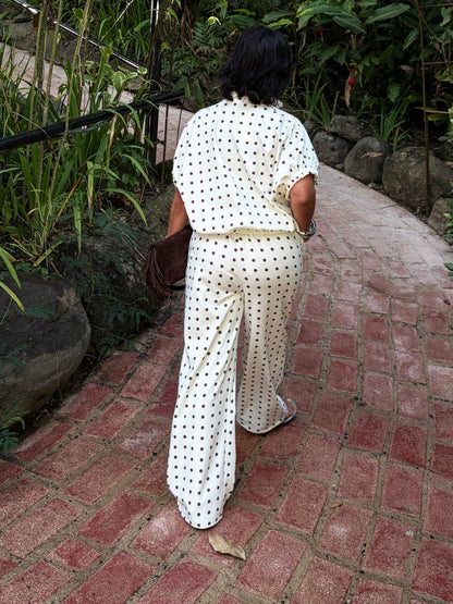 Polka Dots Sporty Chic Set 🇮🇹
