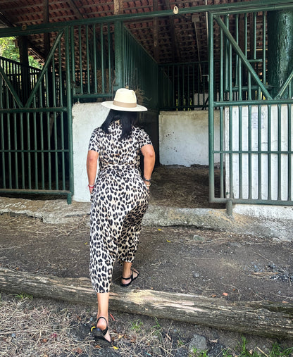 Leopard Shirt Dress