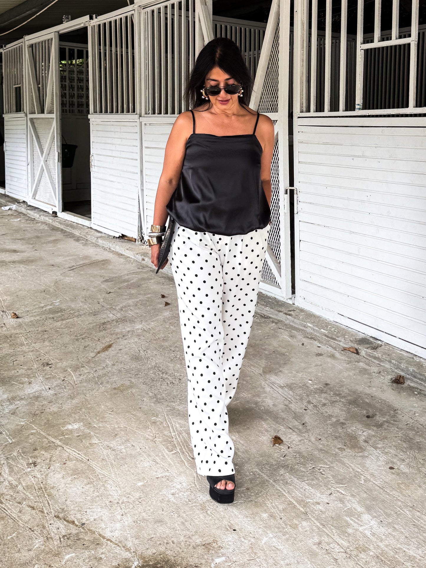 Polka Dot Trouser