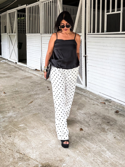 Polka Dot Trouser