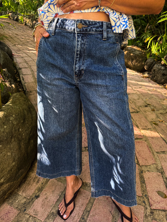 Denim Culotte