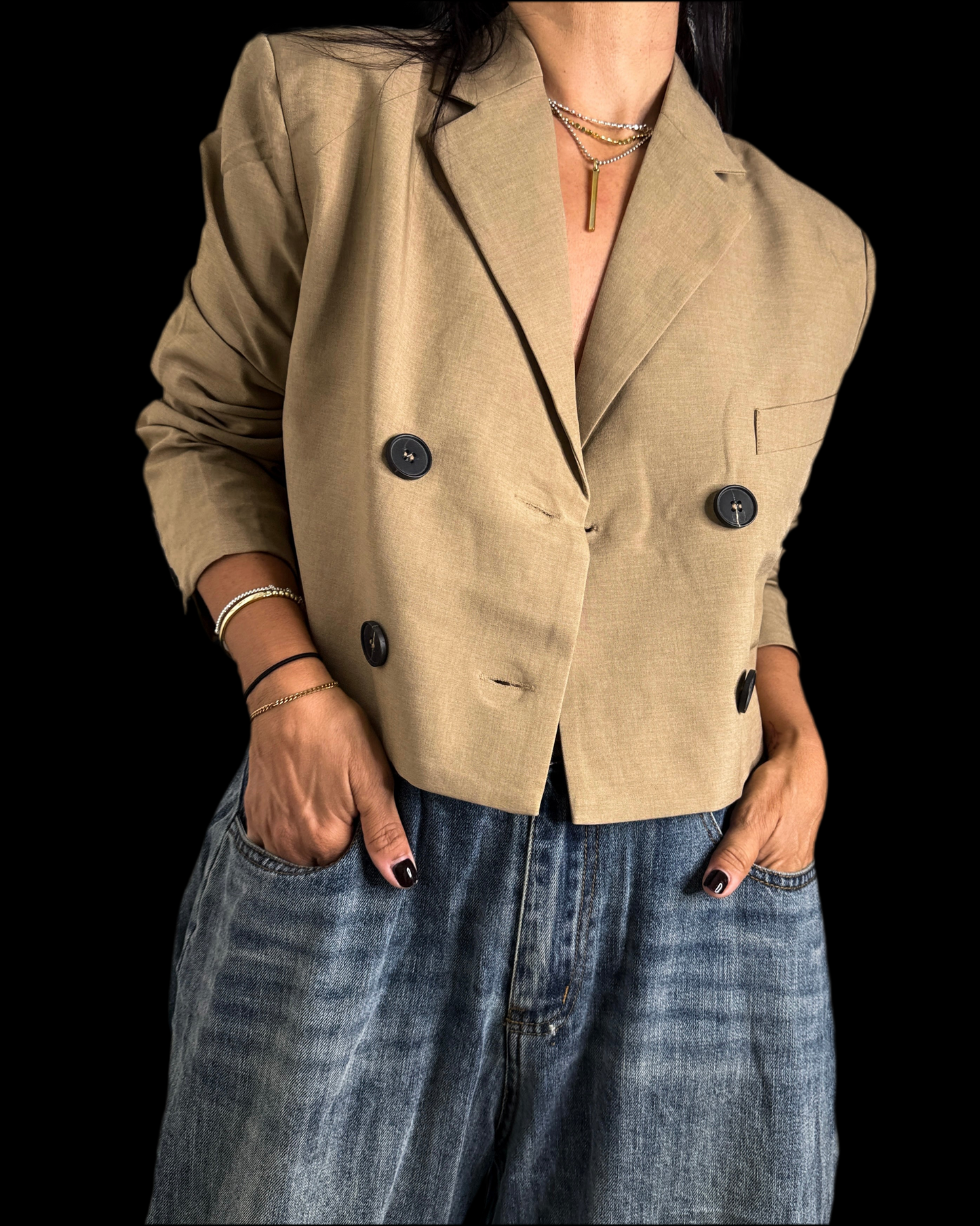 **PRE-ORDER / Cropped Jacket