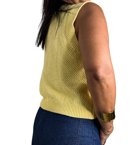 Gold Buttons Sweater