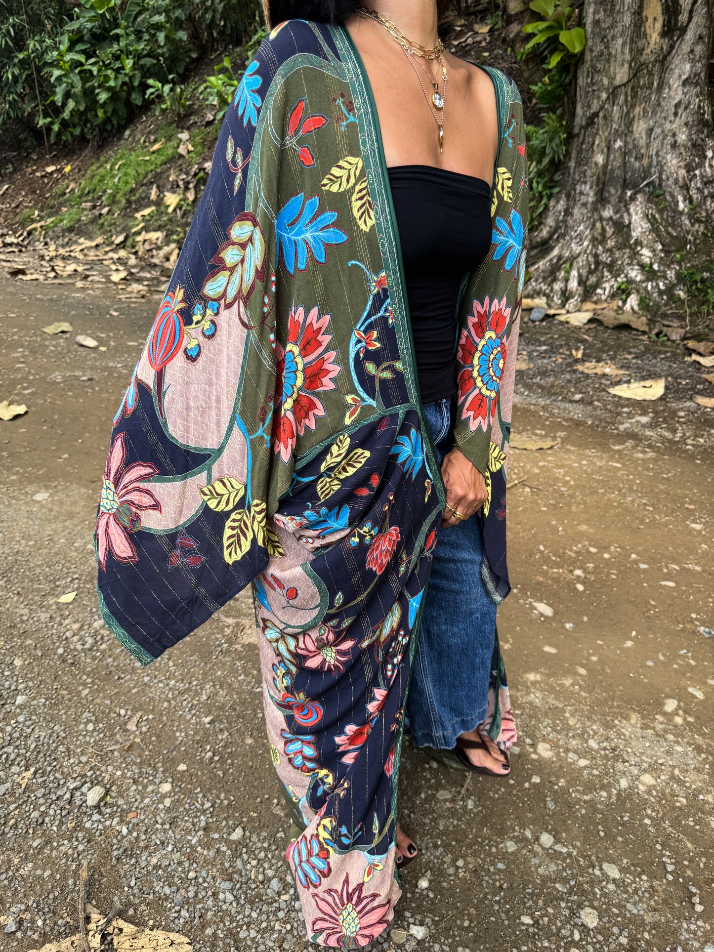 Floral Kimono
