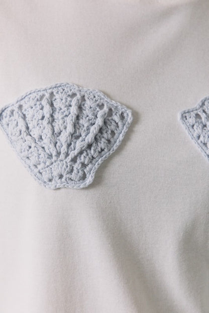 Crochet Sea Shells Tee