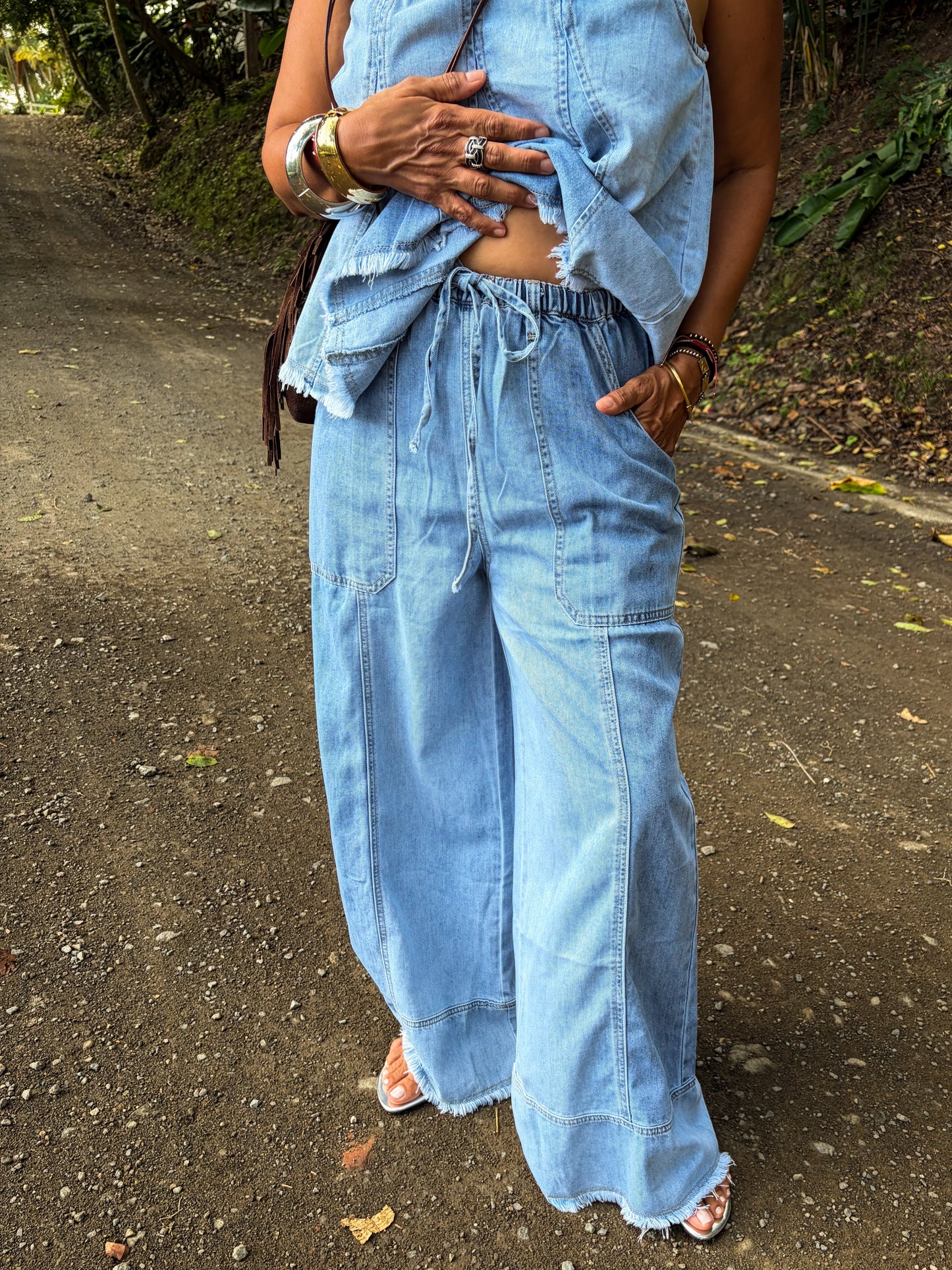 Wash Denim Set