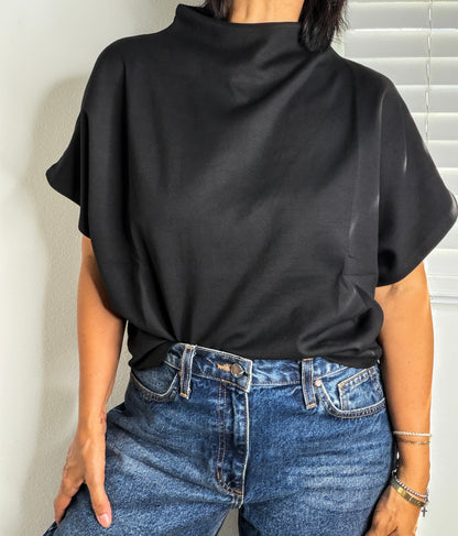 Mock Neck Top