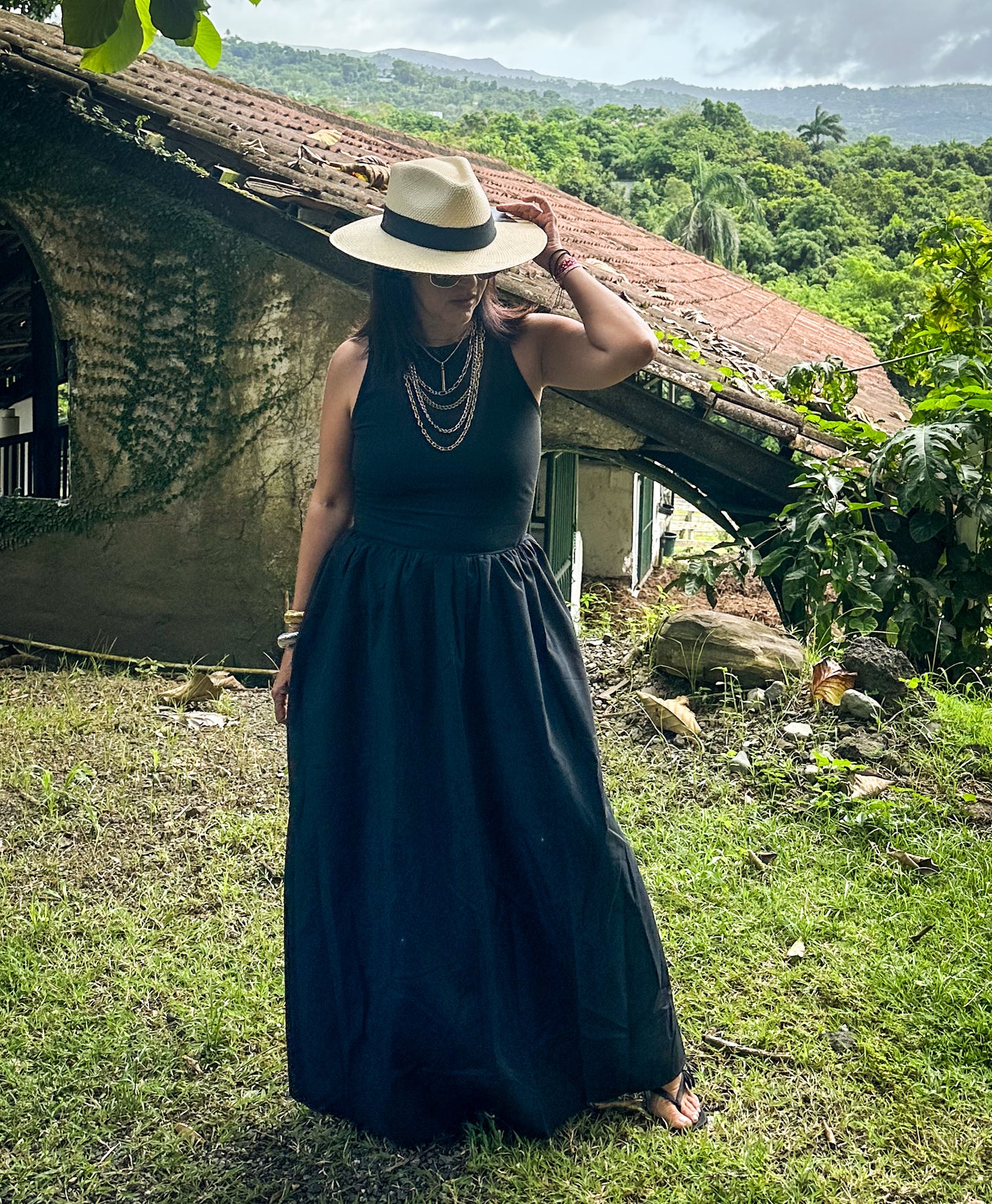 Noir Tank Top Dress