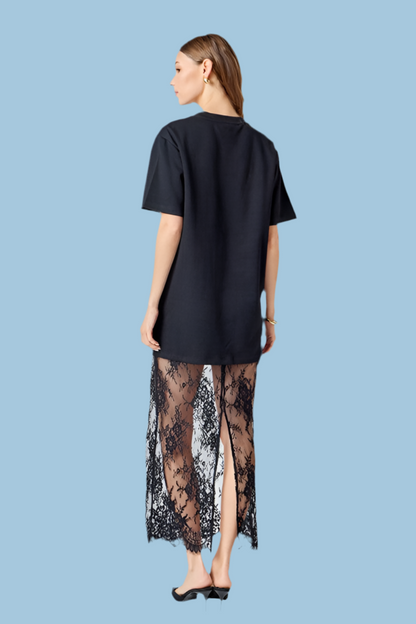 T- Shirt Lace Dress