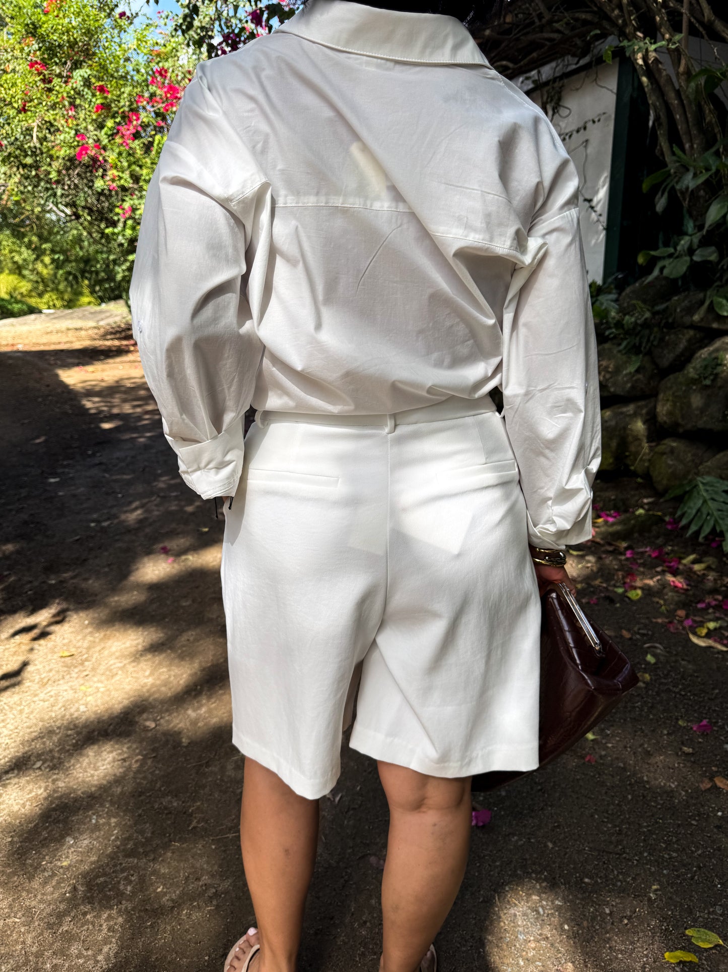 Tailored Bermuda Pants