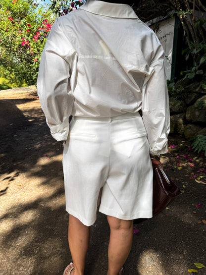 Tailored Bermuda Pants