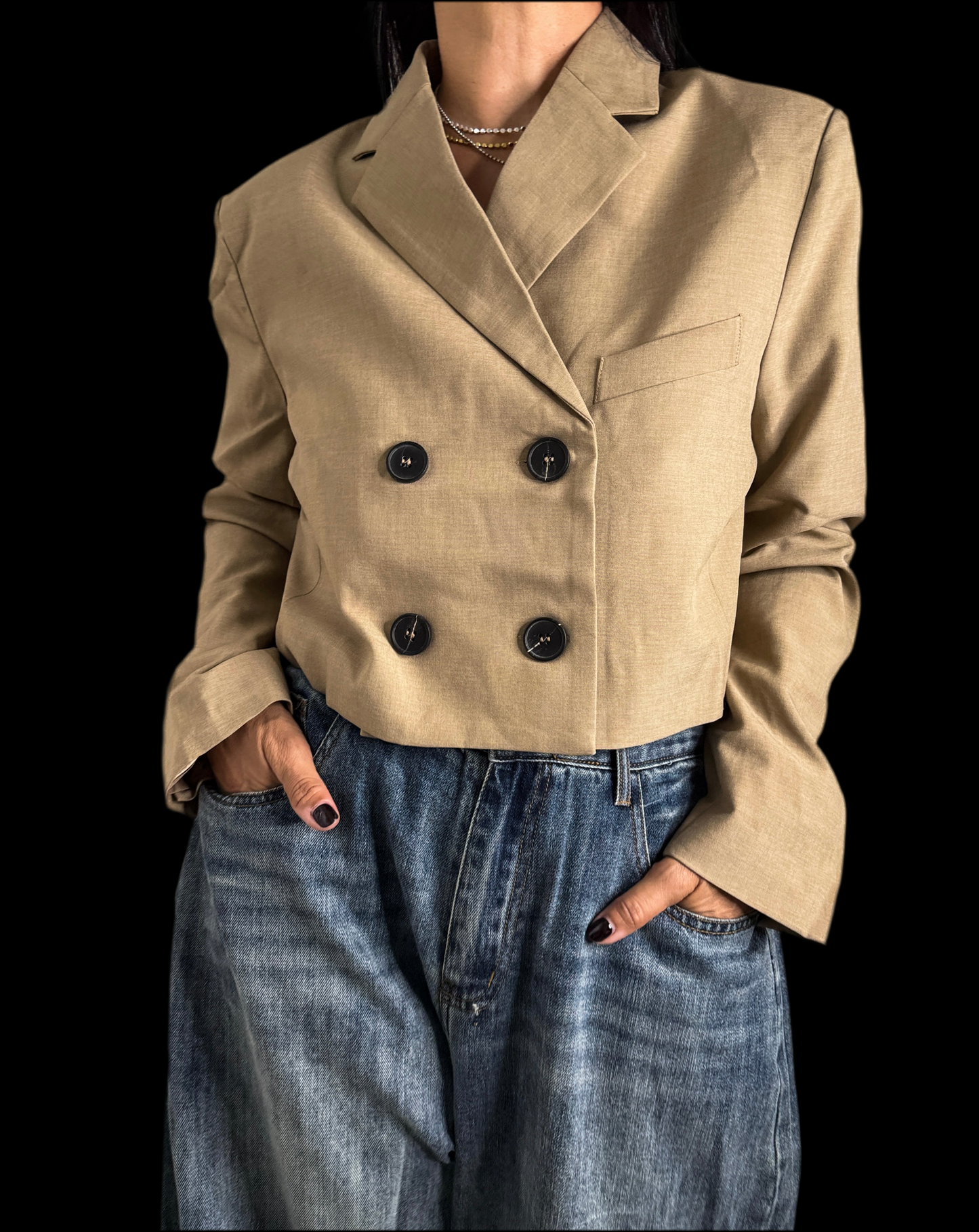 **PRE-ORDER / Cropped Jacket