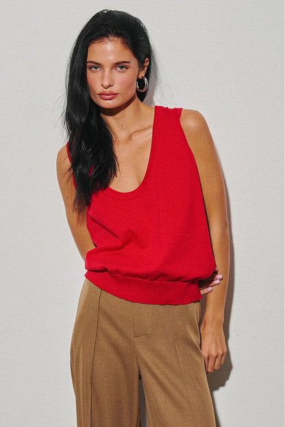 Scoop Neck Tank Top