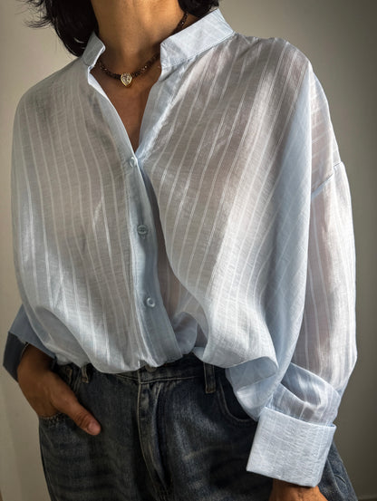 Striped Relaxed Shirt 🇮🇹