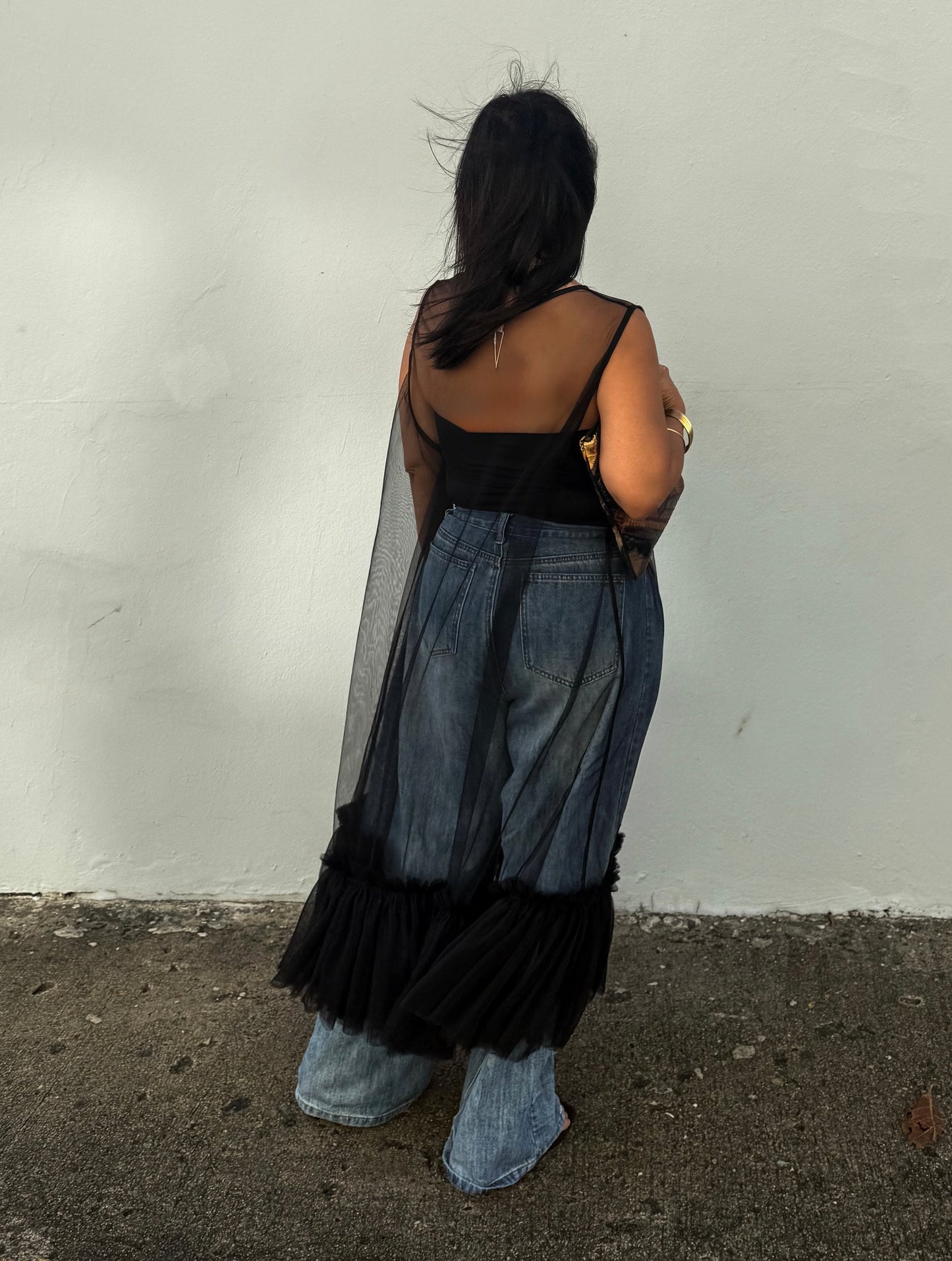 **PRE-ORDER - Tulle Sheer Dress