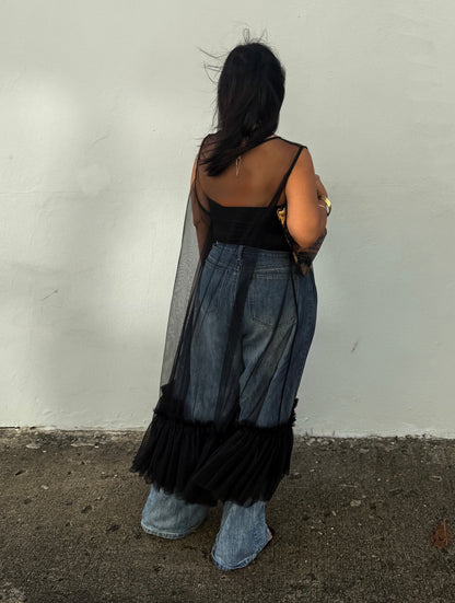 **PRE-ORDER - Tulle Sheer Dress