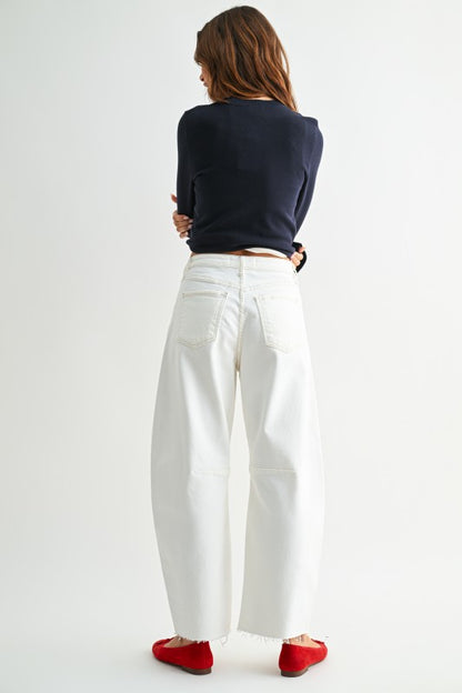 Off White Denim Pants