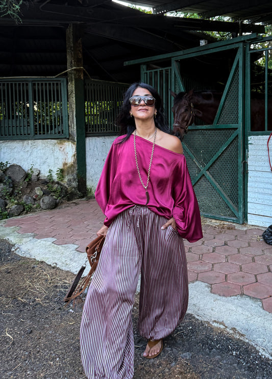 Striped Aladdin Pants