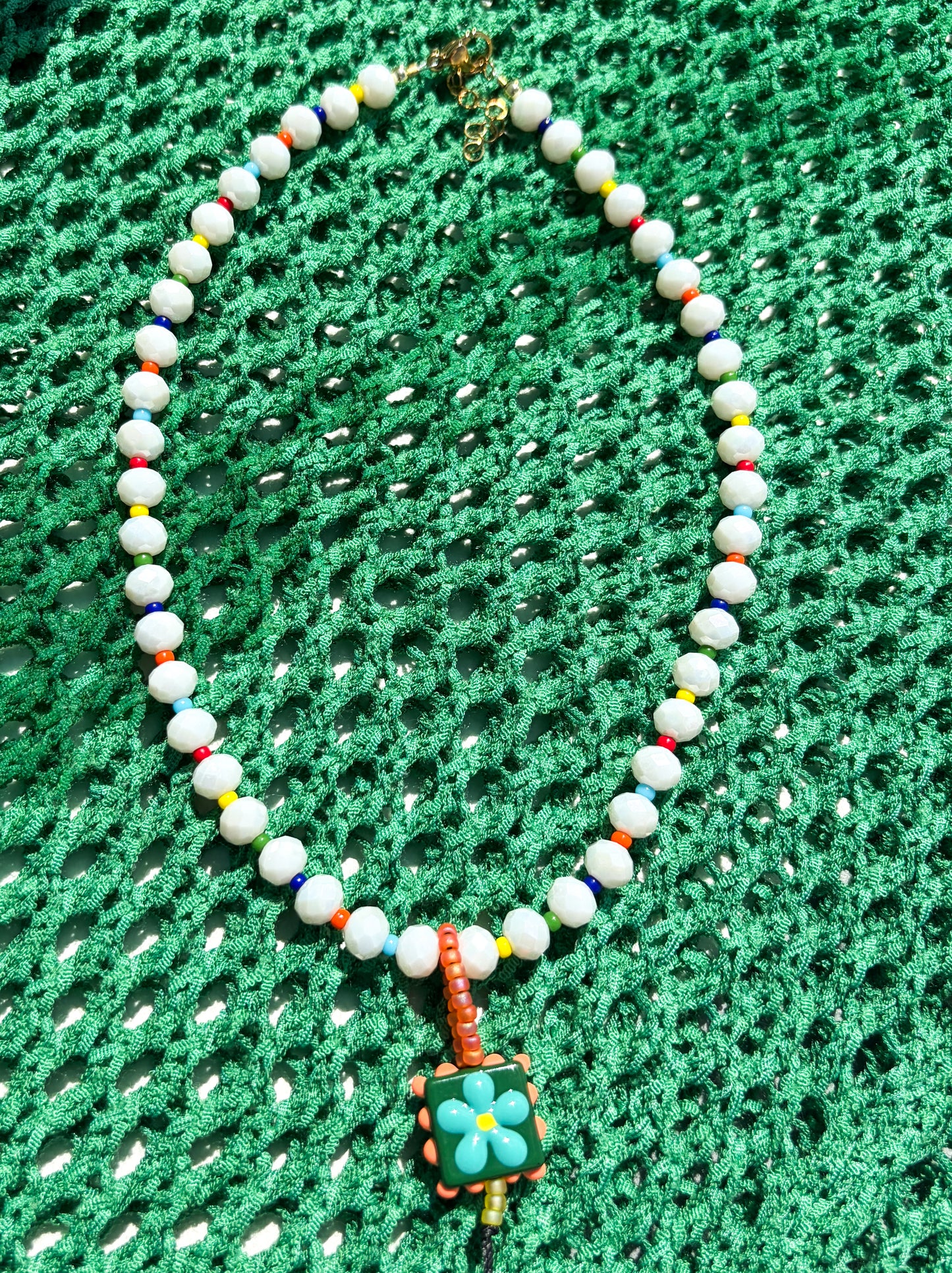 Charm Beaded Necklace