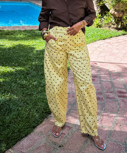 Polka Dots Barrel Pants 🇮🇹