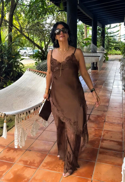 Lace Cami and Pants Set