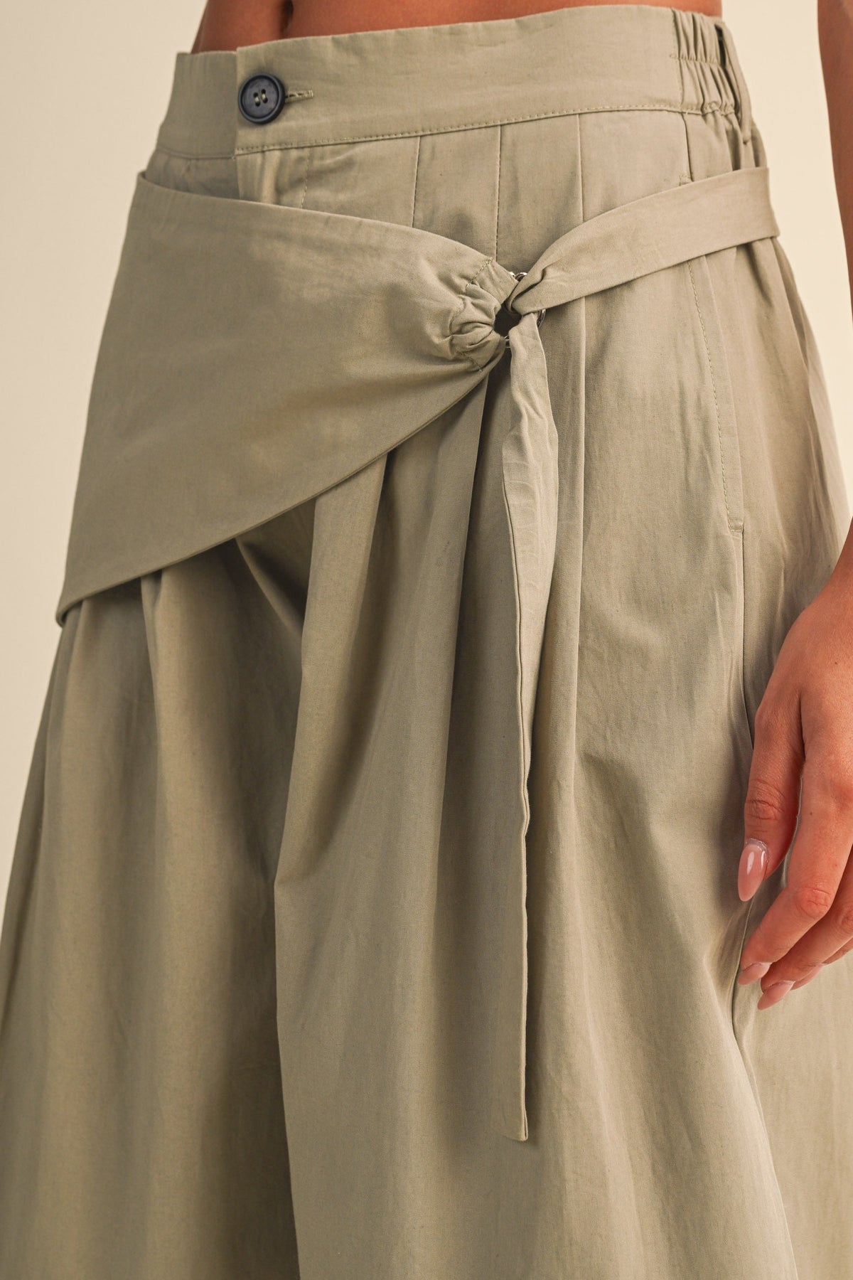Olive Sarong Pants