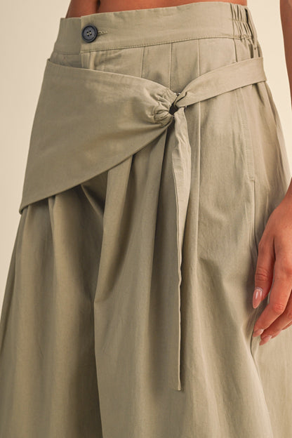 Olive Sarong Pants