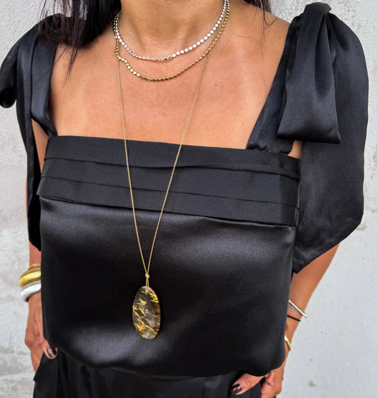 Lace Tie Top