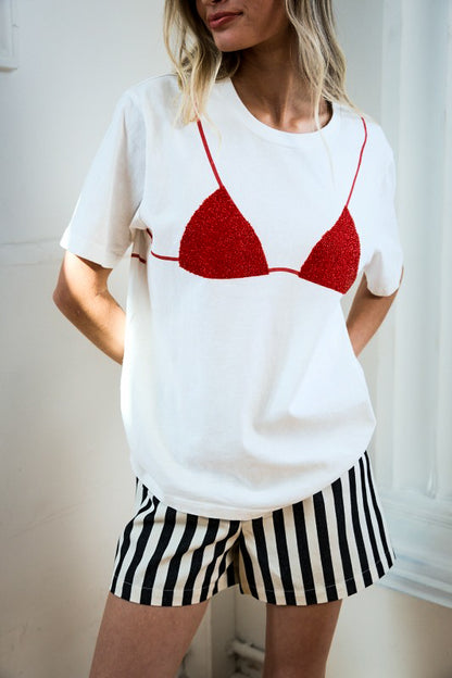 Bikini Print Tee