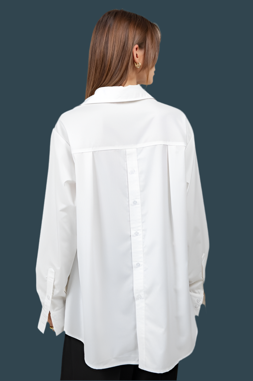 Poplin Button Down Shirt