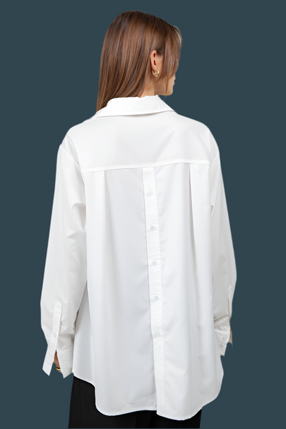 Poplin Button Down Shirt