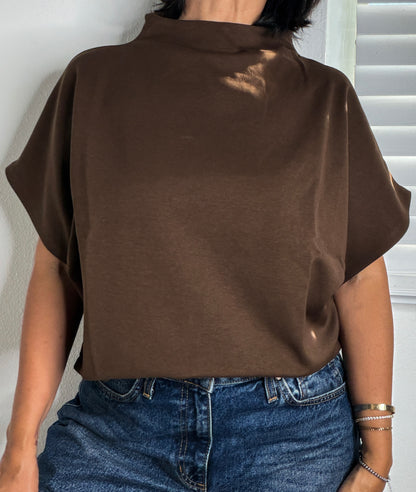 Mock Neck Top