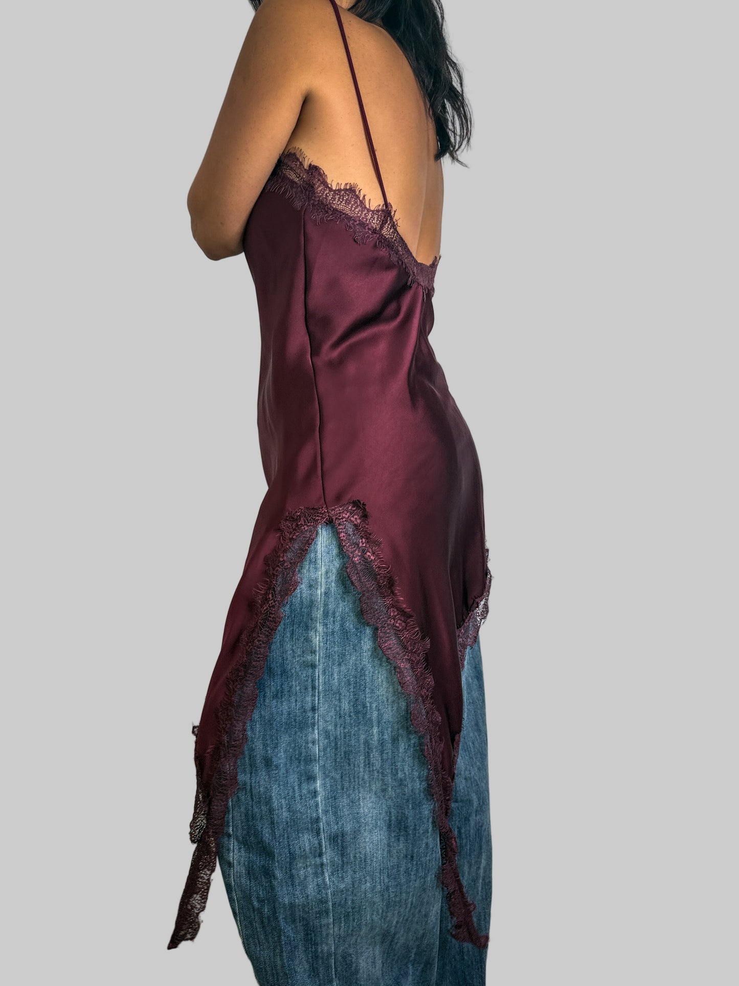 **Pre-OrderAsymmetrical Lace Dress