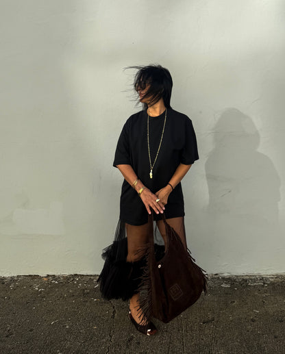 **PRE-ORDER - Tulle Sheer Dress