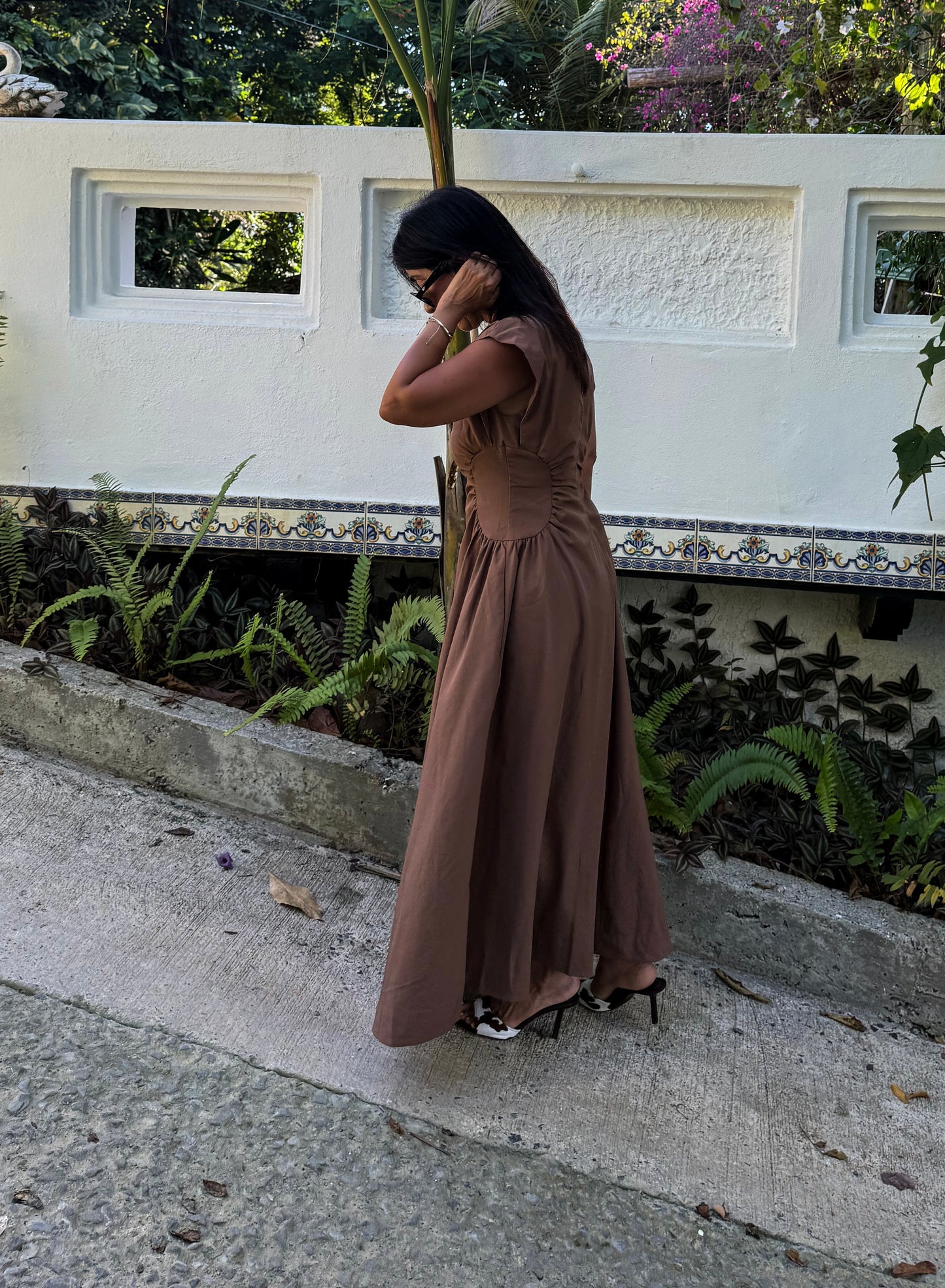 Espresso Midi Dress
