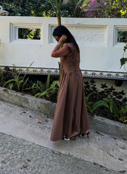 Espresso Midi Dress