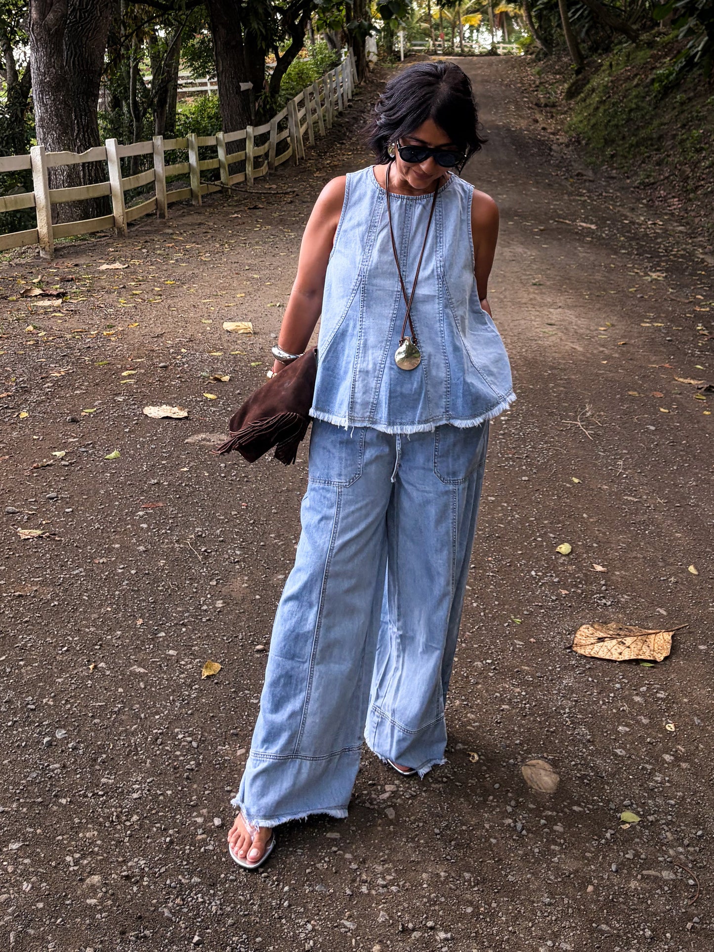 Wash Denim Set